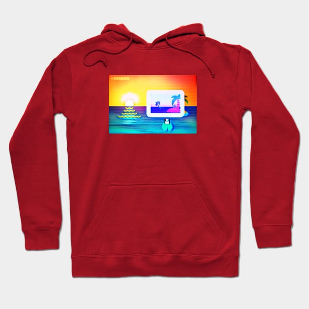 #Vaporwave Vacation Hoodie by Heyyminus